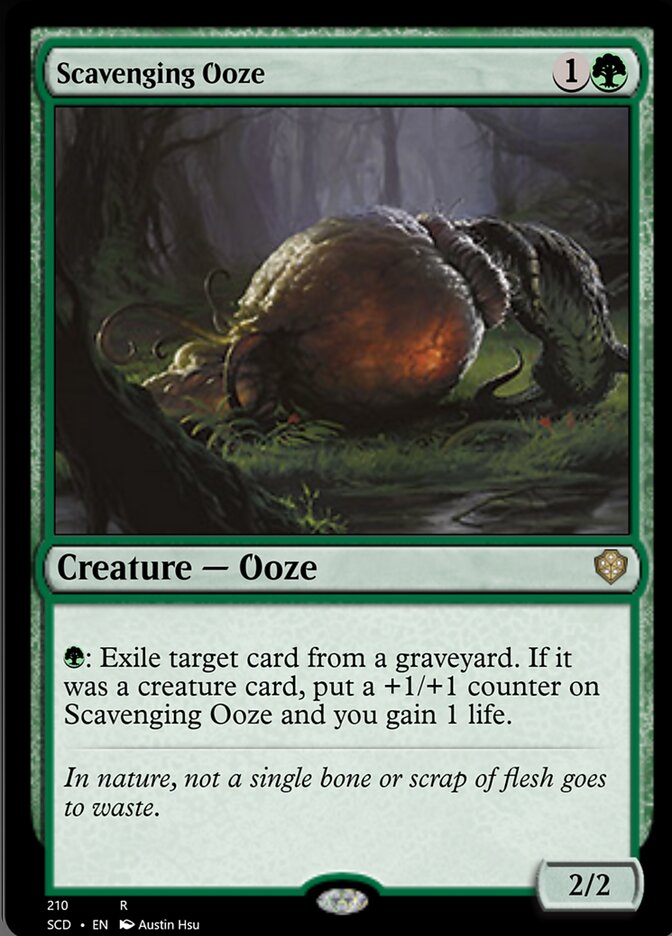 Scavenging Ooze [Starter Commander Decks] | Good Games Modbury