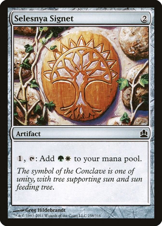 Selesnya Signet 258/318 (Commander)  | Good Games Modbury