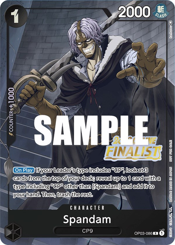 Spandam (Online Regional 2023) [Finalist] [One Piece Promotion Cards] | Good Games Modbury