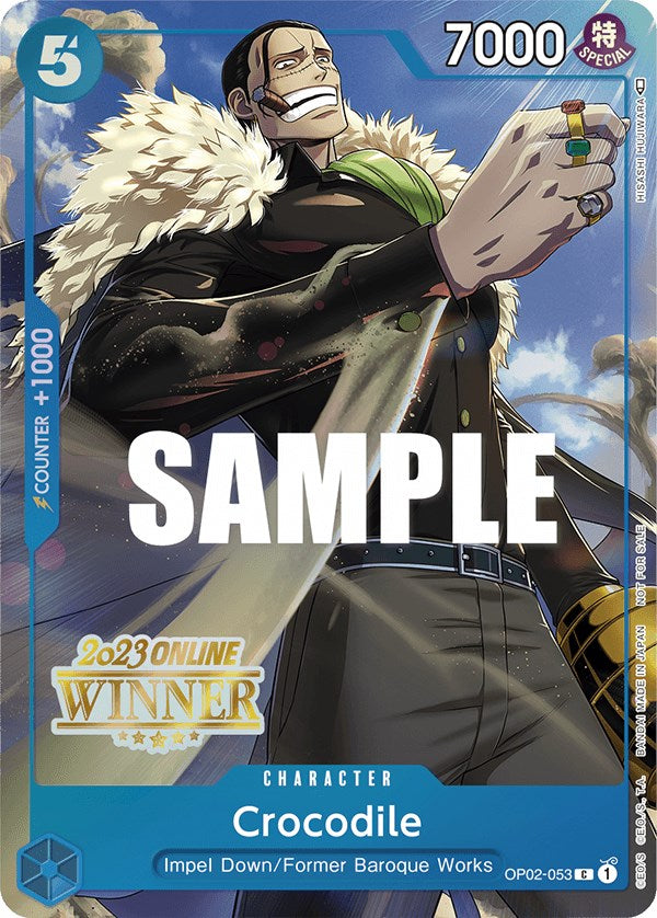 Crocodile (Online Regional 2023) [Winner] [One Piece Promotion Cards] | Good Games Modbury