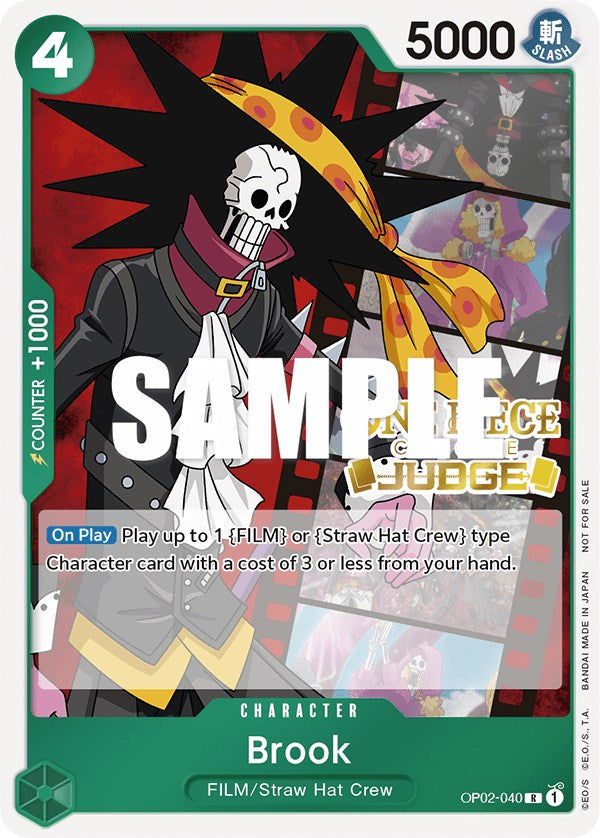 Brook (Judge Pack Vol. 2) [One Piece Promotion Cards] | Good Games Modbury