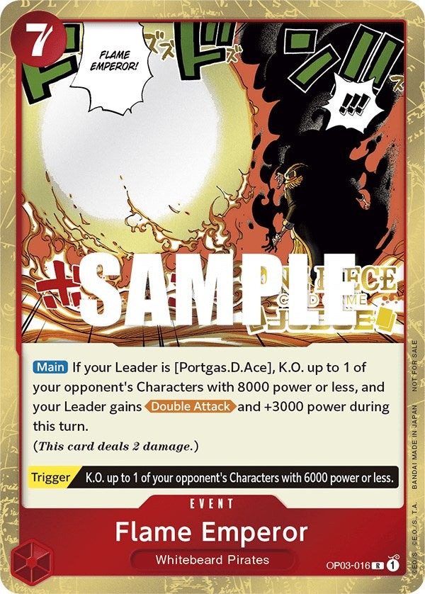Flame Emperor (Judge Pack Vol. 2) [One Piece Promotion Cards] | Good Games Modbury