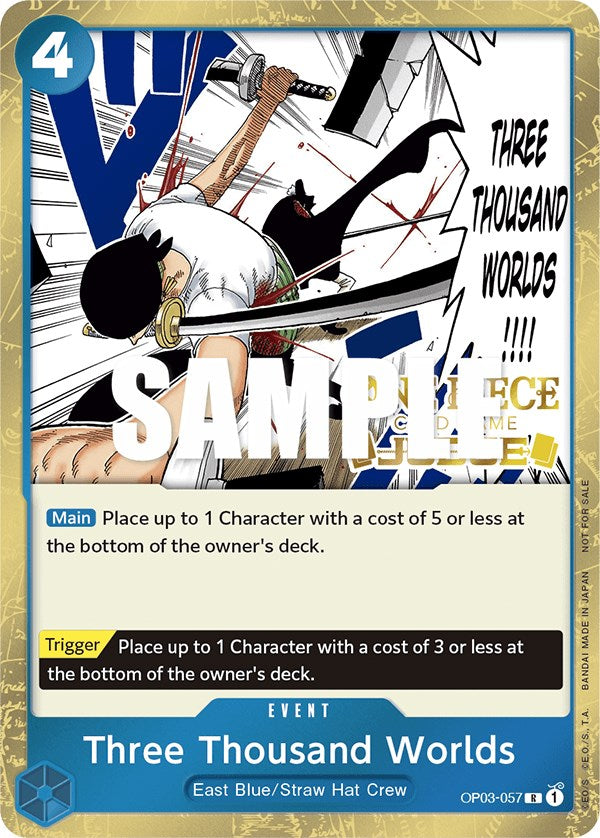 Three Thousand Worlds (Judge Pack Vol. 2) [One Piece Promotion Cards] | Good Games Modbury