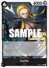 Kalifa (Judge Pack Vol. 2) [One Piece Promotion Cards] | Good Games Modbury