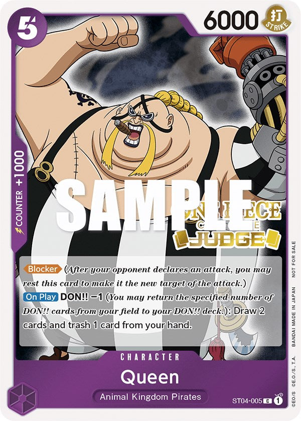 Queen (Judge Pack Vol. 2) [One Piece Promotion Cards] | Good Games Modbury