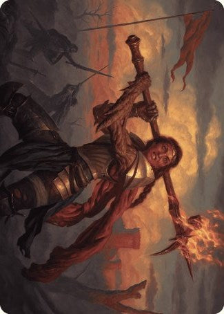 Imodane, the Pyrohammer Art Card [Wilds of Eldraine Art Series] | Good Games Modbury
