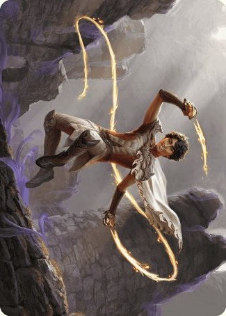 Kellan, the Fae-Blooded Art Card [Wilds of Eldraine Art Series] | Good Games Modbury