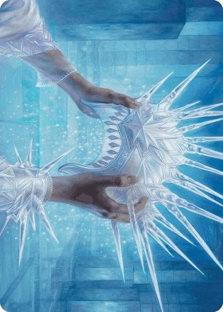 Hylda's Crown of Winter Art Card [Wilds of Eldraine Art Series] | Good Games Modbury
