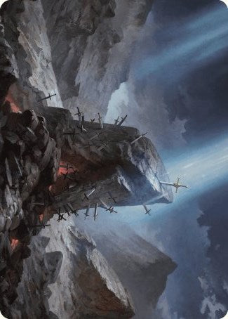 The Irencrag Art Card [Wilds of Eldraine Art Series] | Good Games Modbury