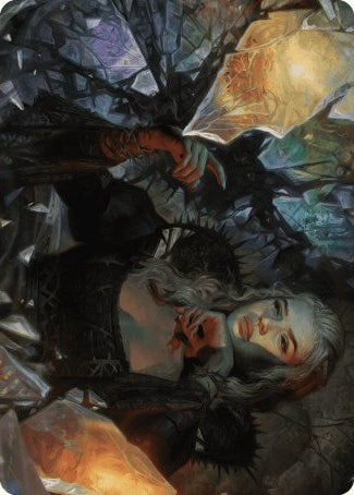 Prophetic Prism Art Card [Wilds of Eldraine Art Series] | Good Games Modbury