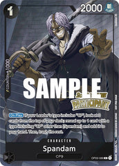 Spandam (Offline Regional 2023) [Participant] [One Piece Promotion Cards] | Good Games Modbury