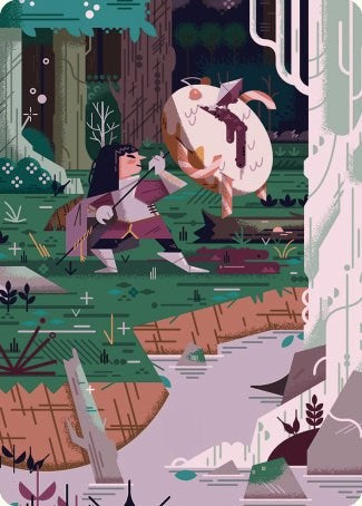 Stab Wound Art Card [Wilds of Eldraine Art Series] | Good Games Modbury