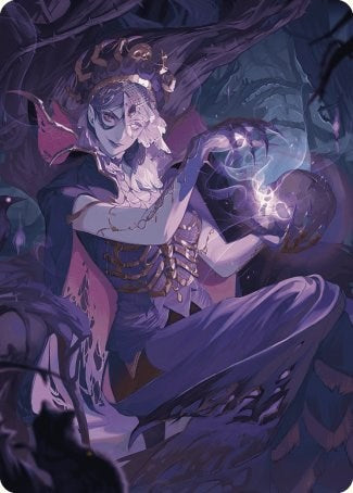 Necropotence Art Card [Wilds of Eldraine Art Series] | Good Games Modbury