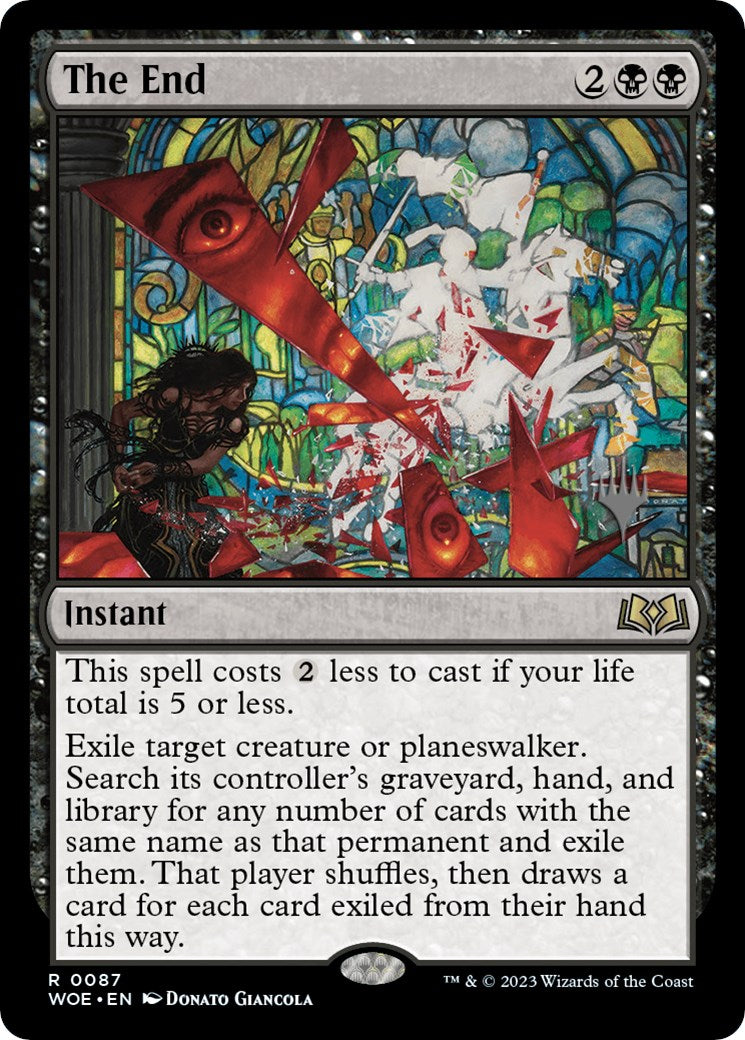 The End (Promo Pack) [Wilds of Eldraine Promos] | Good Games Modbury