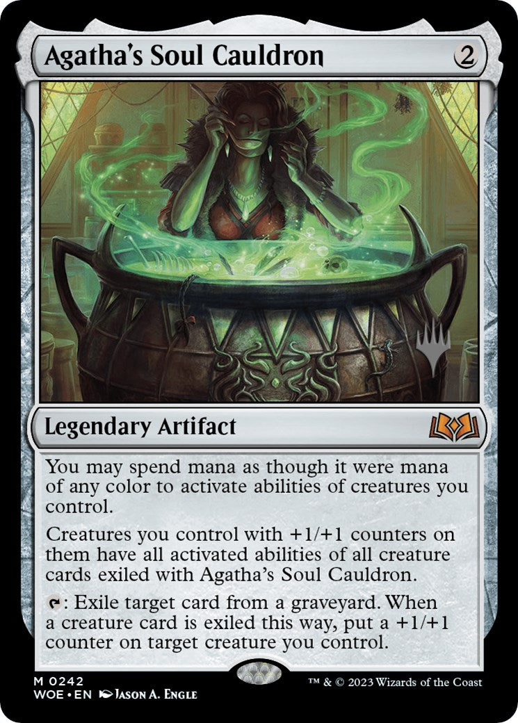 Agatha's Soul Cauldron (Promo Pack) [Wilds of Eldraine Promos] | Good Games Modbury