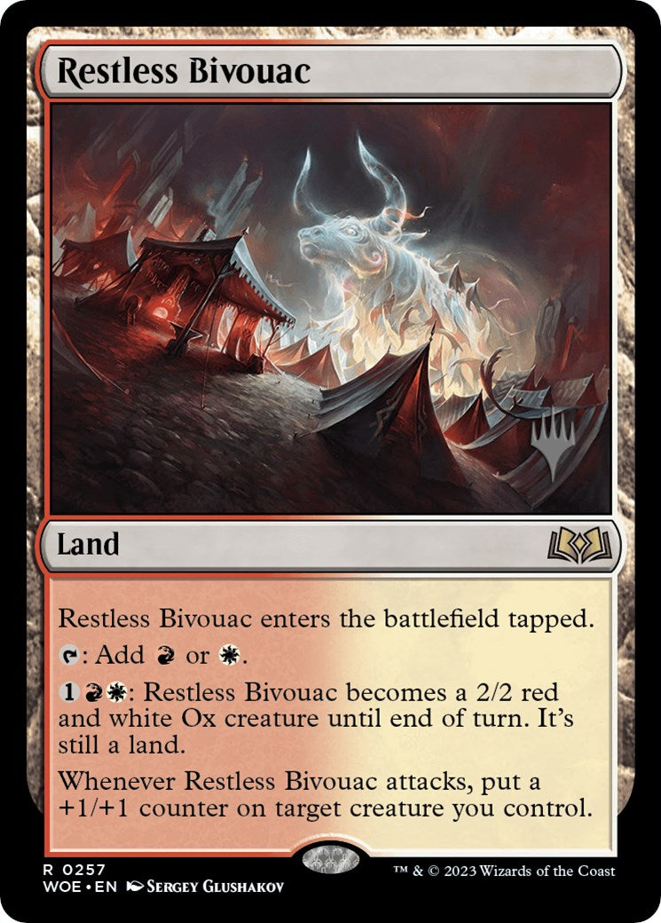 Restless Bivouac (Promo Pack) [Wilds of Eldraine Promos] | Good Games Modbury