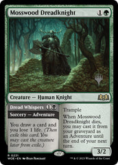 Mosswood Dreadknight // Dread Whispers (Promo Pack) [Wilds of Eldraine Promos] | Good Games Modbury