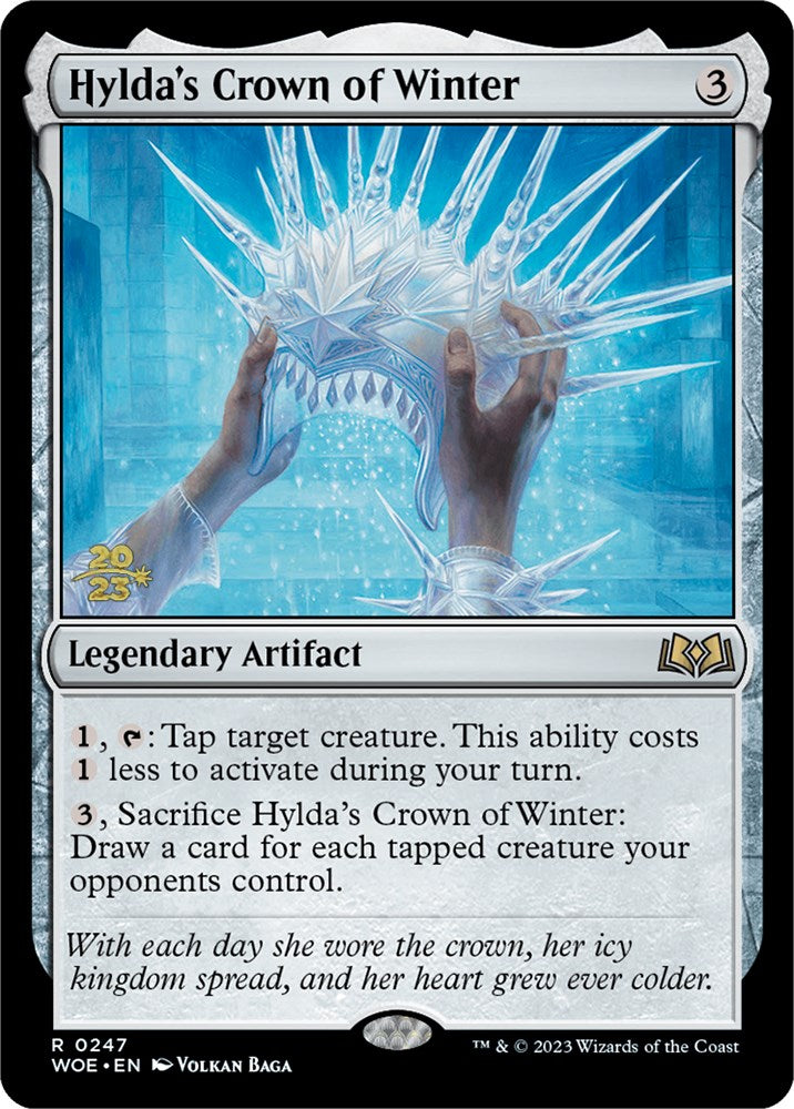Hylda's Crown of Winter [Wilds of Eldraine Prerelease Promos] | Good Games Modbury