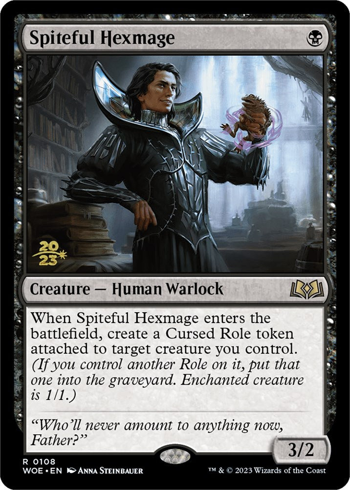 Spiteful Hexmage [Wilds of Eldraine Prerelease Promos] | Good Games Modbury