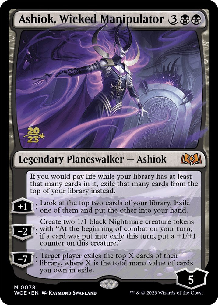 Ashiok, Wicked Manipulator [Wilds of Eldraine Prerelease Promos] | Good Games Modbury