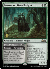 Mosswood Dreadknight // Dread Whispers (Promo Pack) [Wilds of Eldraine Promos] | Good Games Modbury