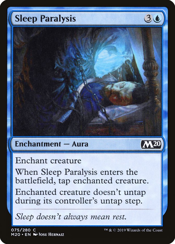 Sleep Paralysis [Core Set 2020] | Good Games Modbury