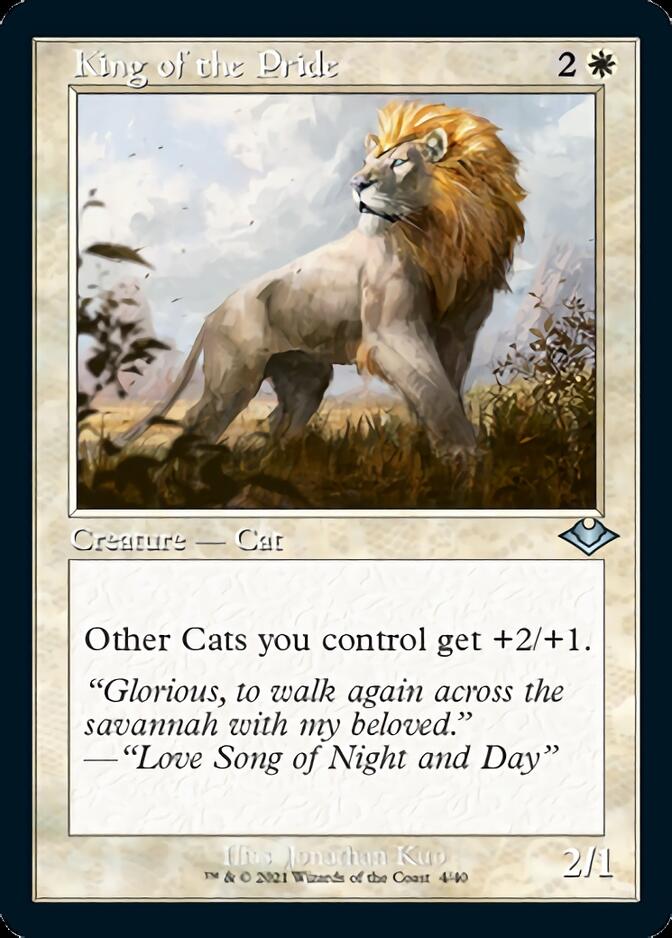 King of the Pride (Retro Foil Etched) [Modern Horizons 2] | Good Games Modbury