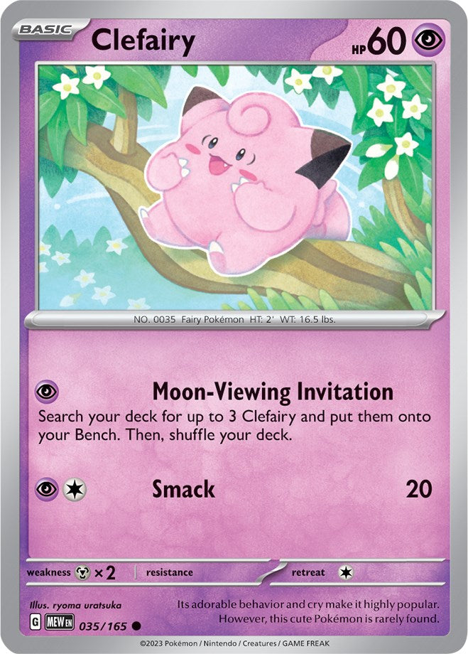 Clefairy (035/165) [Scarlet & Violet: 151] | Good Games Modbury
