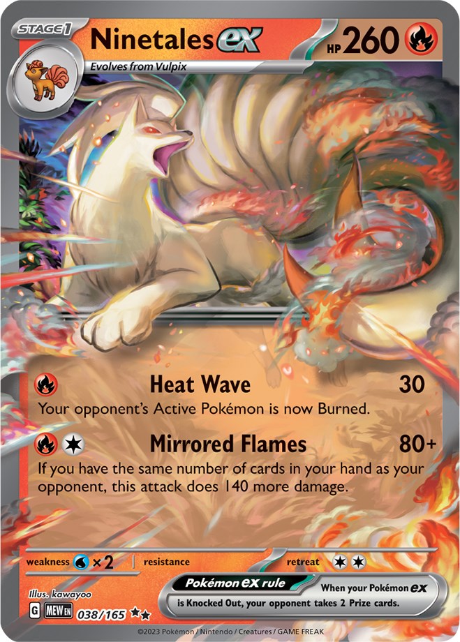 Ninetales ex (038/165) [Scarlet & Violet: 151] | Good Games Modbury