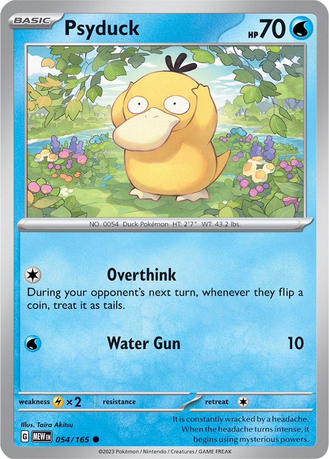 Psyduck (054/165) [Scarlet & Violet: 151] | Good Games Modbury