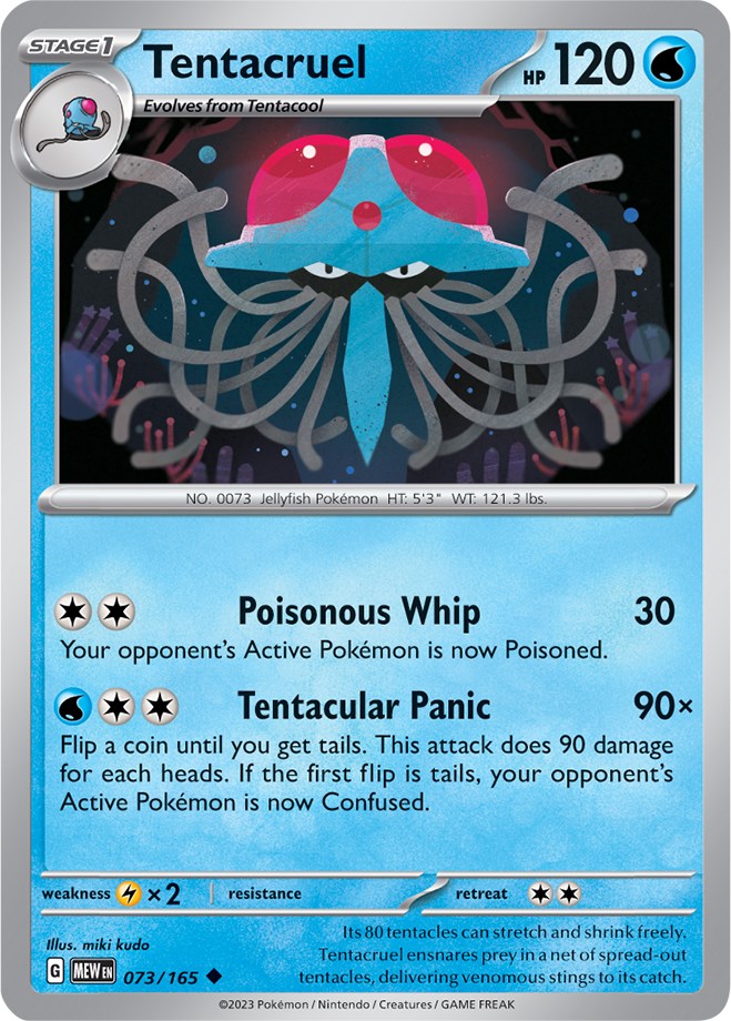 Tentacruel (073/165) [Scarlet & Violet: 151] | Good Games Modbury