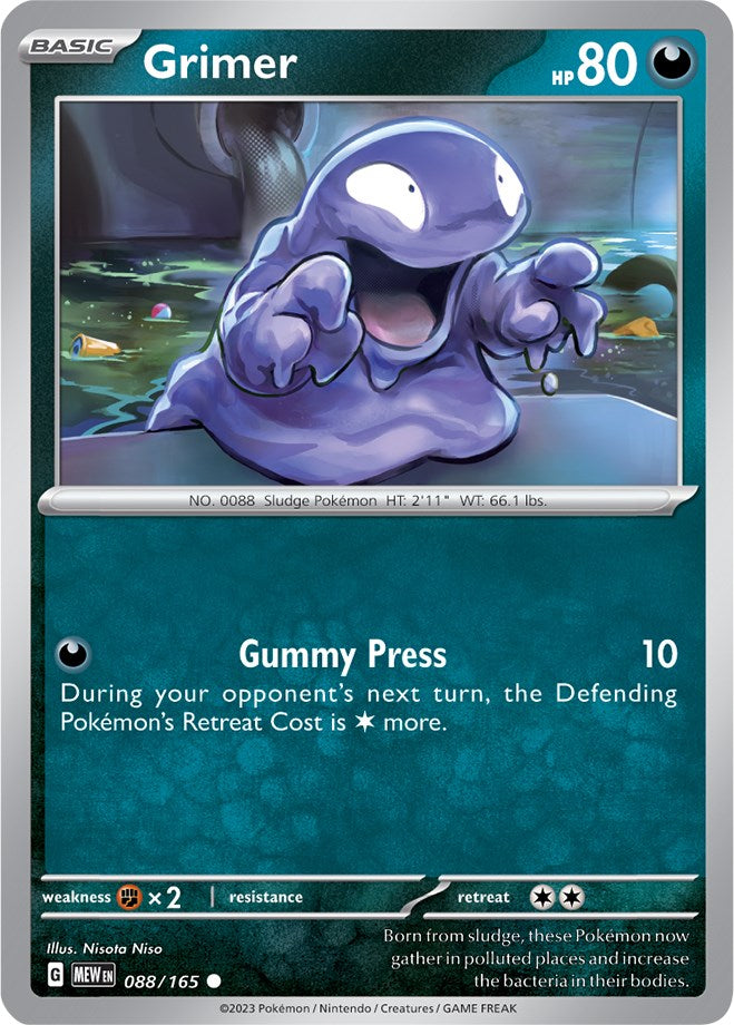 Grimer (089/165) [Scarlet & Violet: 151] | Good Games Modbury