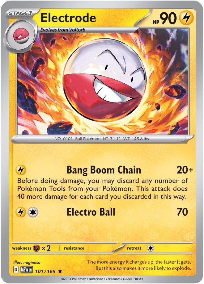 Electrode (101/165) [Scarlet & Violet: 151] | Good Games Modbury
