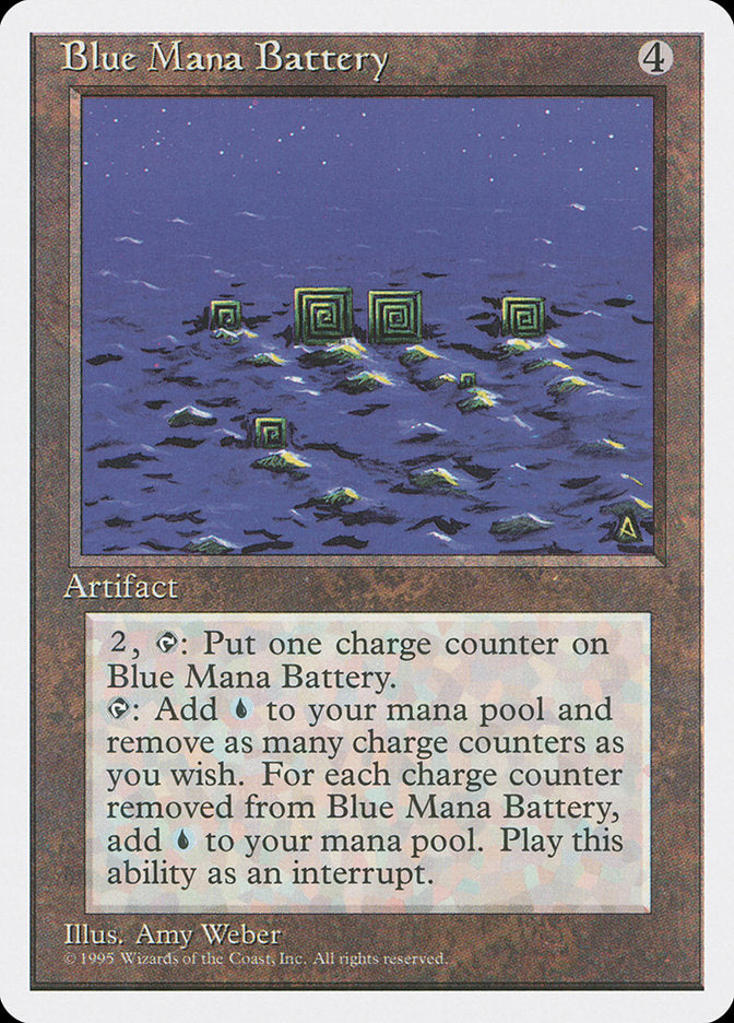 Blue Mana Battery 300/378 (Fourth Edition)  | Good Games Modbury