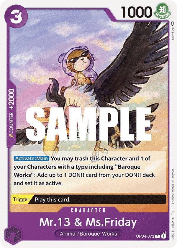 Mr.13 & Ms.Friday [Kingdoms of Intrigue] | Good Games Modbury