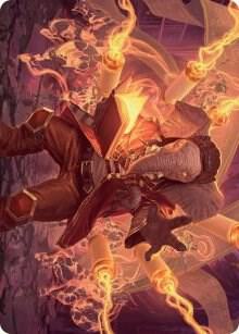 Quintorius Loremaster Art Card 52 81 52 (Art Series: March of the Machine)  | Good Games Modbury