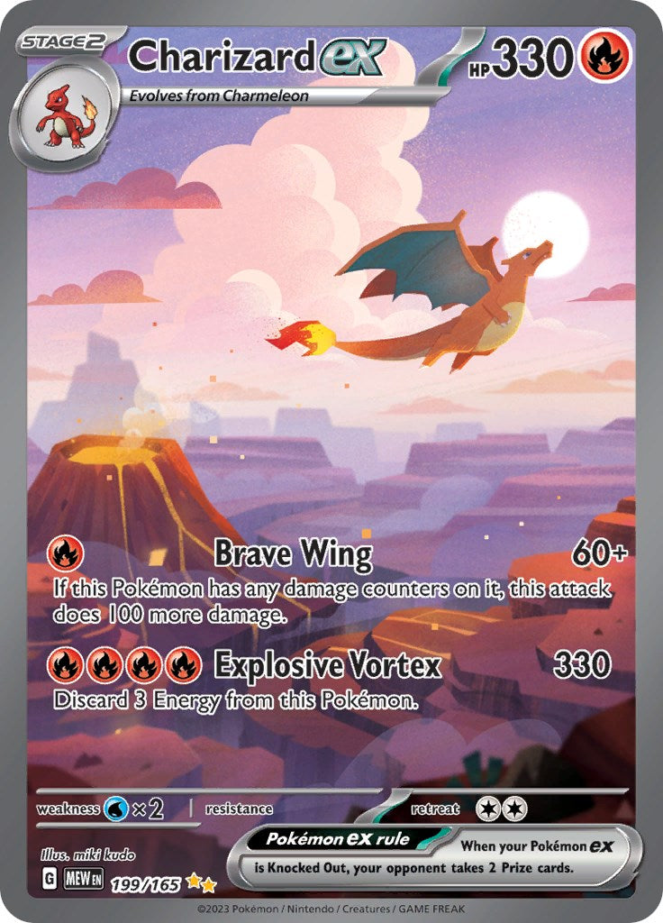 Charizard ex (199/165) [Scarlet & Violet: 151] | Good Games Modbury