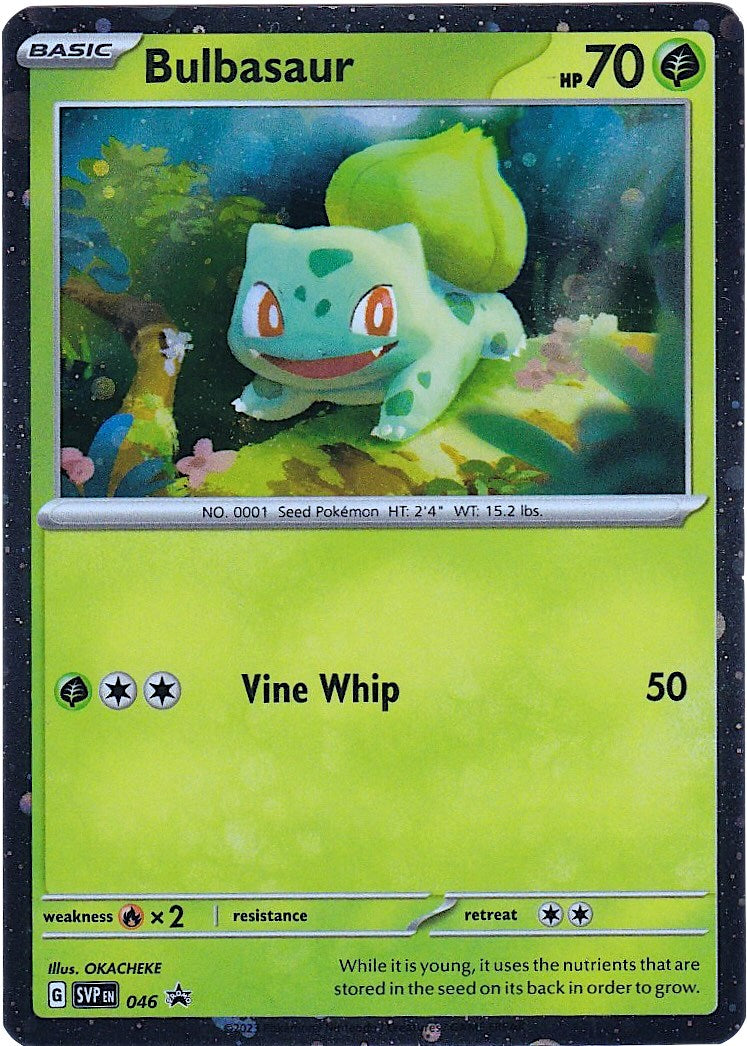 Bulbasaur (046) (Cosmos Holo) [Scarlet & Violet: Black Star Promos] | Good Games Modbury