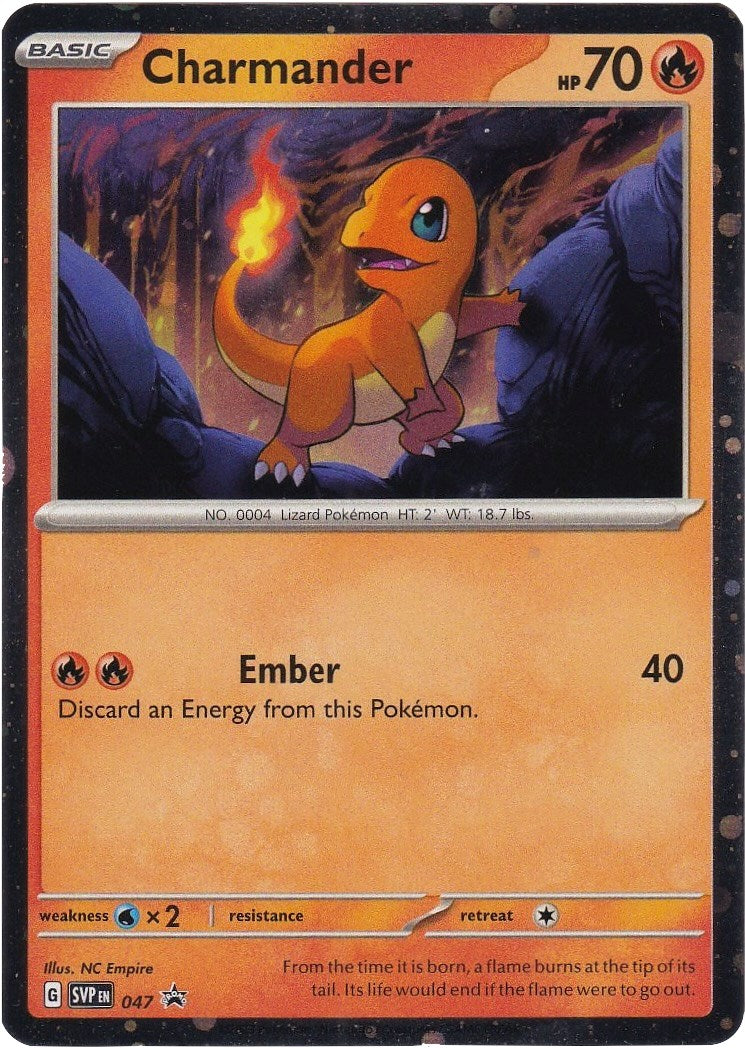 Charmander (047) (Cosmos Holo) [Scarlet & Violet: Black Star Promos] | Good Games Modbury