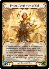 Prism, Awakener of Sol [HER086] (Promo)  Cold Foil | Good Games Modbury