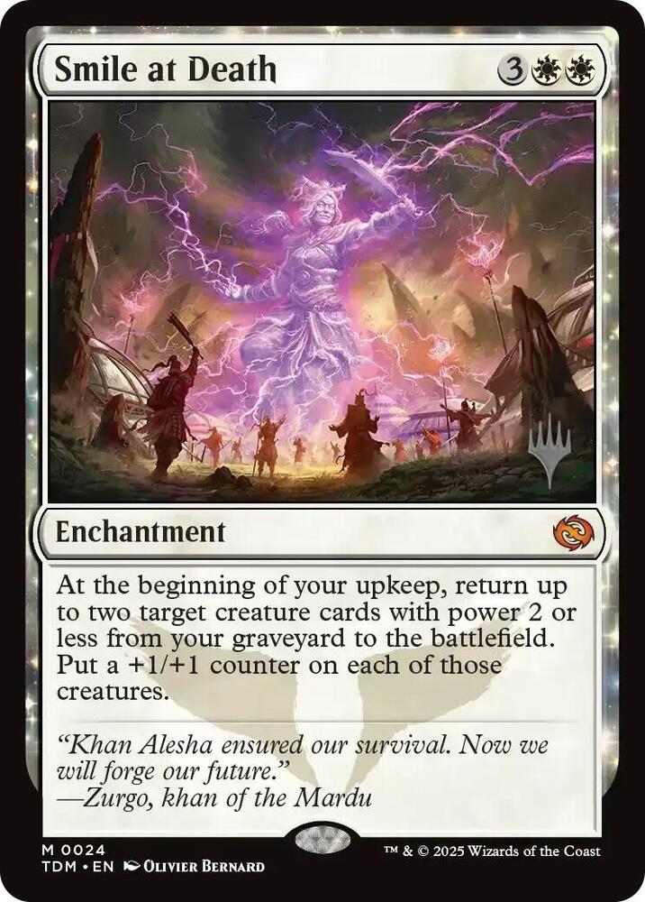 Smile at Death 24 (Promo Pack: Tarkir: Dragonstorm)  - Foil | Good Games Modbury