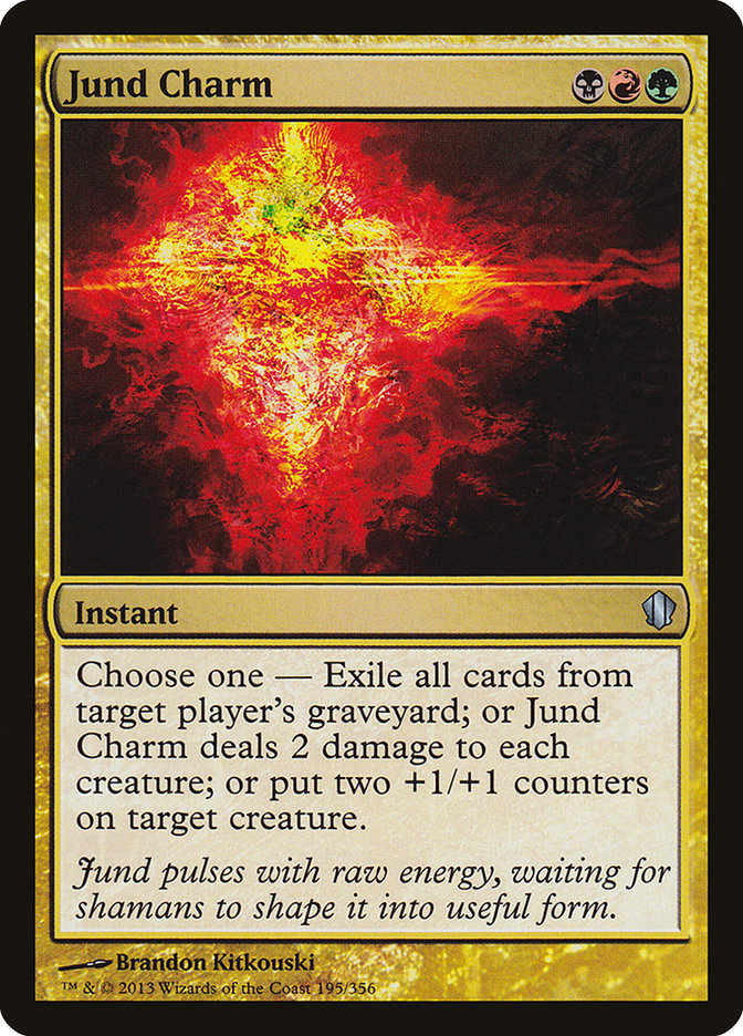 Jund Charm 195/356 (Commander 2013)  | Good Games Modbury