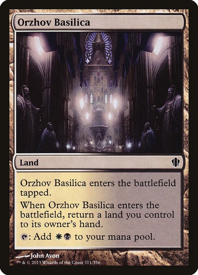 Orzhov Basilica 311/356 (Commander 2013)  | Good Games Modbury