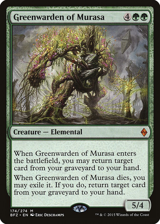 Greenwarden of Murasa (Promo Pack) [Battle for Zendikar Promos] | Good Games Modbury