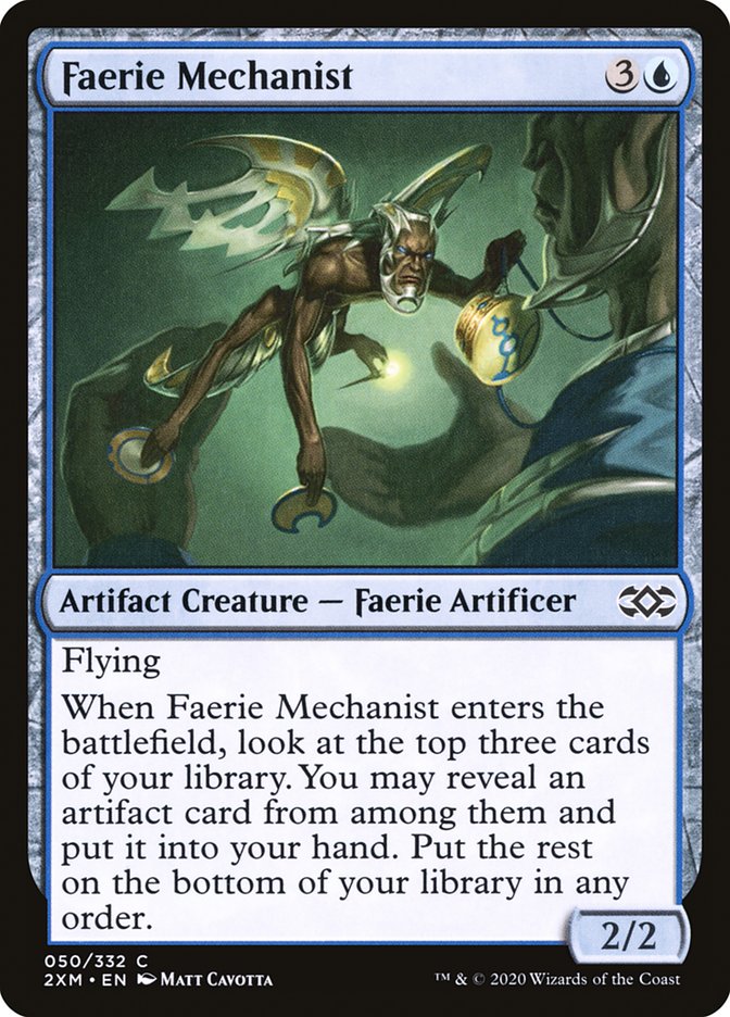 Faerie Mechanist 50/332 (Double Masters)  - Foil | Good Games Modbury