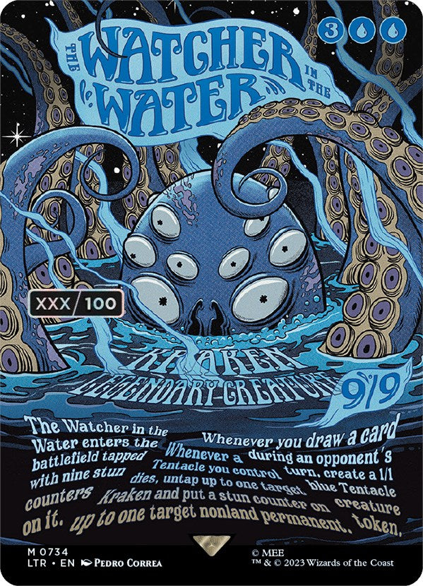 The Watcher in the Water (Borderless Poster) (Serialized) [The Lord of the Rings: Tales of Middle-Earth] | Good Games Modbury