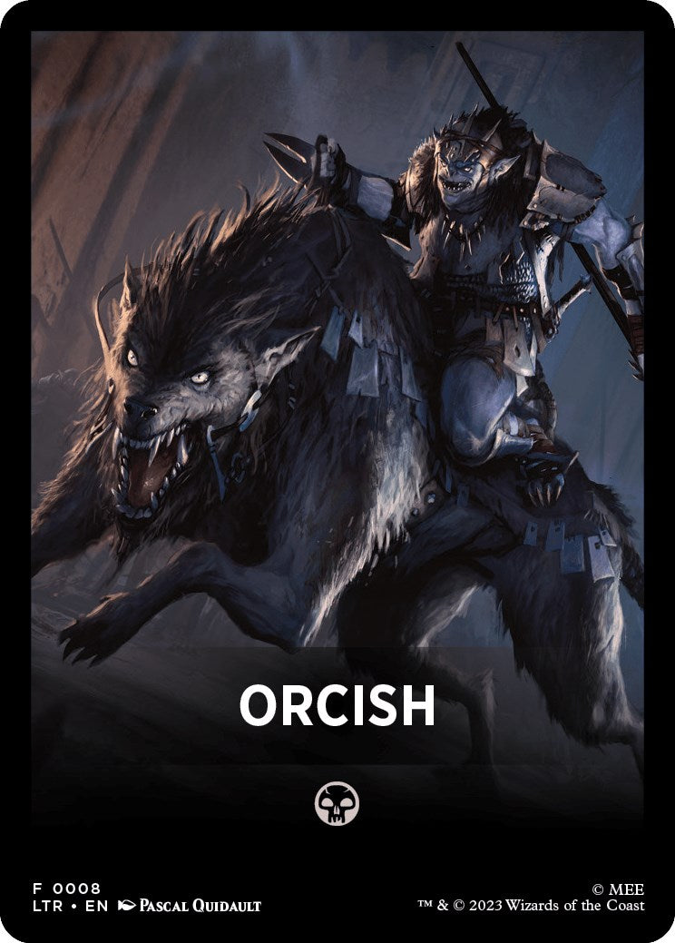 Orcish Theme Card [The Lord of the Rings: Tales of Middle-Earth] | Good Games Modbury