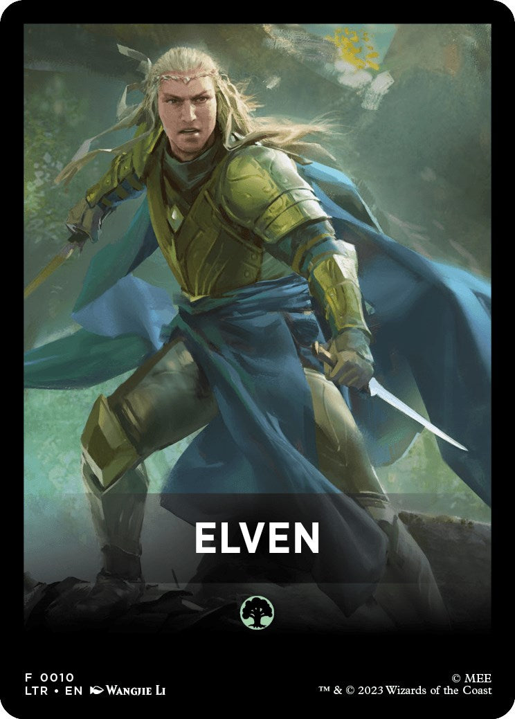 Elven Theme Card [The Lord of the Rings: Tales of Middle-Earth] | Good Games Modbury