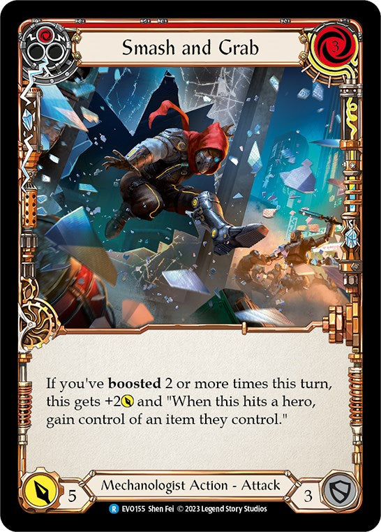 Smash and Grab [EVO155] (Bright Lights)  Rainbow Foil | Good Games Modbury