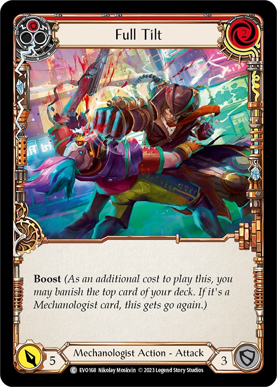 Full Tilt (Red) [EVO168] (Bright Lights)  Rainbow Foil | Good Games Modbury